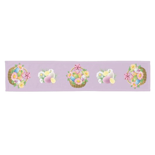 Ostern-Tabellen-Läufer Kurzer Tischläufer (Horizontal)