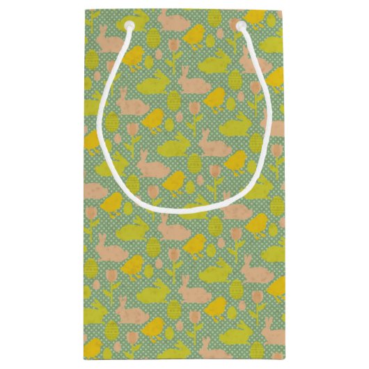 Ostern-Tapete Kleine Geschenktüte (Rückseite)