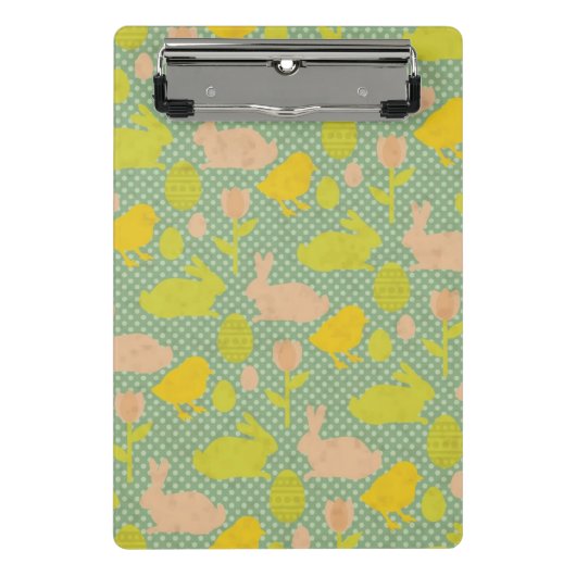 Ostern-Tapete Mini Klemmbrett (Vorderseite)