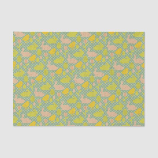 Ostern-Tapete Seidenpapier (Vorderseite)