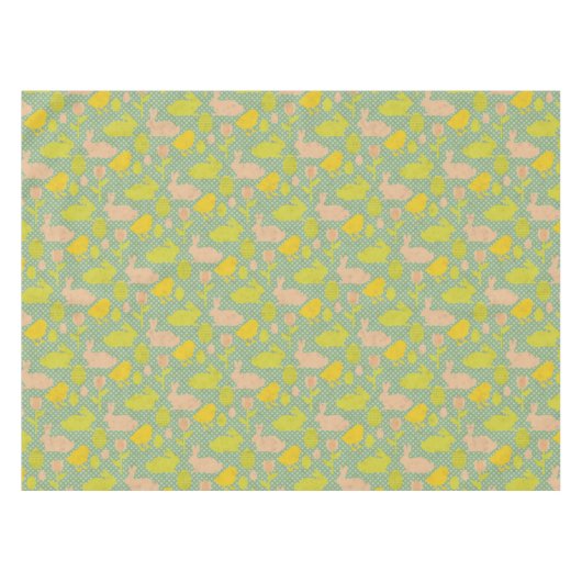Ostern-Tapete Tischdecke (Vorderseite (Horizontal))