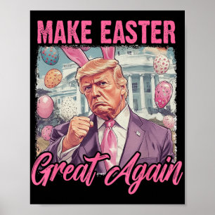Ostern Trump 2025 macht Ostern wieder zum lustigen Poster