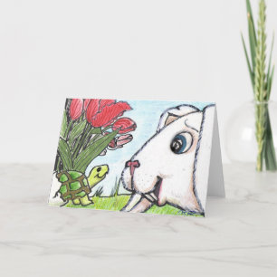 Ostern-Überraschungskarte Feiertagskarte