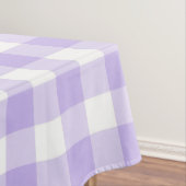 Ostern und Frühjahr Land Lavender Gingham Muster Tischdecke (Beispiel)