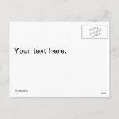 Ostern und Palm Sonntag Feiertagspostkarte (Rückseite)