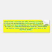 OSTERN-URSPRUNG 2 AUTOAUFKLEBER (Vorne)