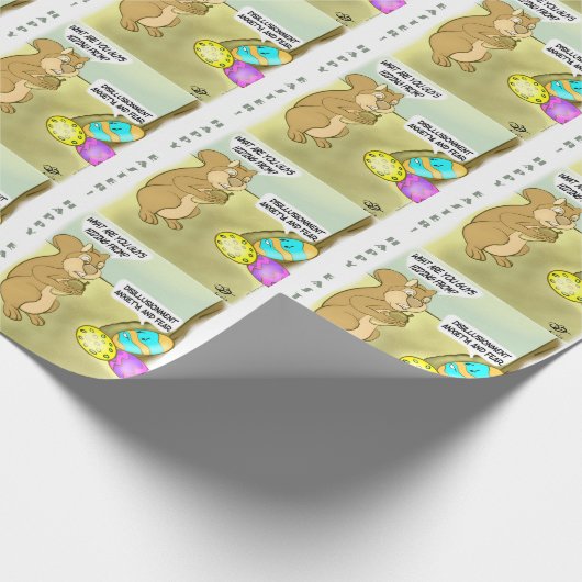 Ostern verbergen geschenkpapier (Ecke)