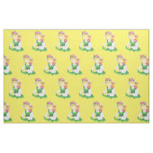Ostern Vintager Mädchentost und Osterküken 4,5" Stoff (Fat Quarter (45,7 x 55,9 cm))