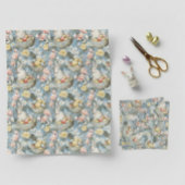 Ostern Vintager Sonnenfrühling Muster Seidenpapier