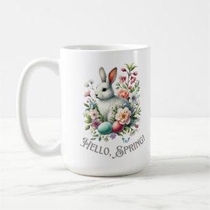 Ostern Wasserfarben Bunny & Eggs Kaffeetasse