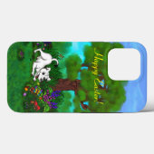 Ostern - Welpe Capo and Butterfly Case-Mate iPhone Hülle (Rückseite (Horizontal))