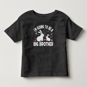 Ostern werde ich ein großer Bruder sein, ein sonn Kleinkind T-shirt
