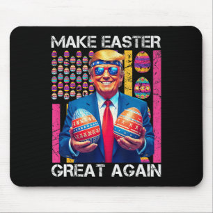 Ostern wieder großartig machen lustiger Trump Bunn Mousepad