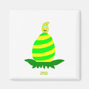 Ostern wünscht 2 Zoll Square Magnet