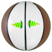 Ostern wünscht Basketball (Vertikal)