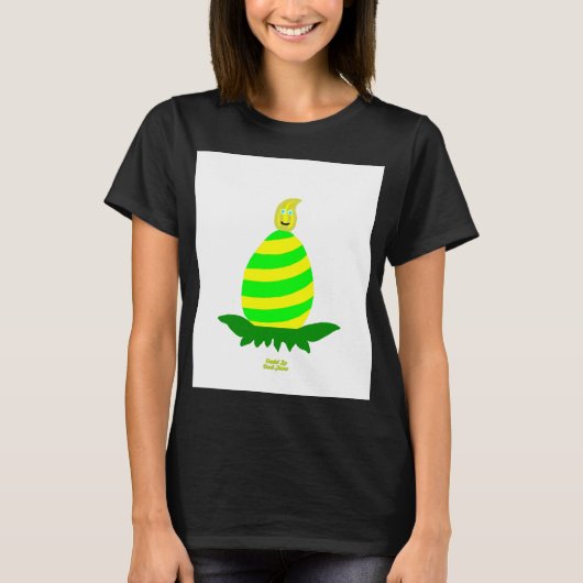 Ostern wünscht Frauen schwarzes T-Shirt (Vorderseite)