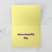 Ostern wünscht frohe Ostern Karte (Innenseite)