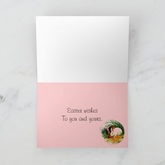 Ostern wünscht Karte (Innenseite)
