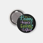 Ostern wünscht Küsse Magnet (Vorderseite/Rückseite)