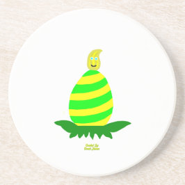 Ostern wünscht Sandstone-Untersetzer Getränkeuntersetzer