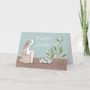 Ostern wünscht schöne Sonne und Eier Karte