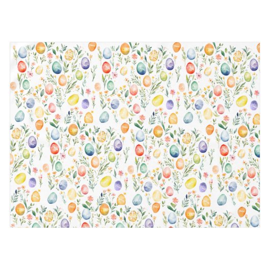 Ostern wünscht Tableclout Tischdecke (Vorderseite (Horizontal))