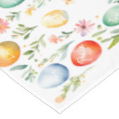 Ostern wünscht Tableclout Tischdecke (Schrägansicht)