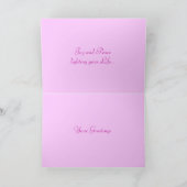 Ostern-Zeit-Karte Feiertagskarte (Innenseite)