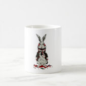 Ostern Zombie Rabbit Halloween Bunny Kaffeetasse (Mittel)
