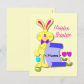 Osternacht Feiertagspostkarte (Vorne/Hinten)