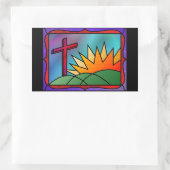 Osternachtskleber Rechteckiger Aufkleber (Tasche)