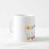 Osternahrung Niedliches Baby Bunny Nurse Kaffeetasse (Vorderseite Links)