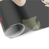 Osternahtloses Muster mit Huhn. Geschenkpapier (Rolleneckpunkt)