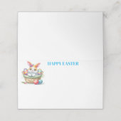 Ostername Platzkarte (Außenseite Aufgefaltet)