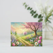 Osternatur Postkarte (Stehend Vorderseite)