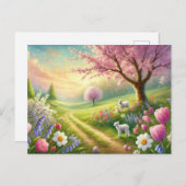 Osternatur Postkarte (Vorne/Hinten)