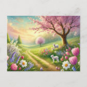 Osternatur Postkarte (Vorderseite)