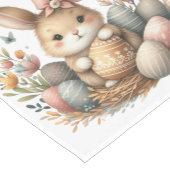 Osternblessing Bunny Kurzer Tischläufer (Ecke)