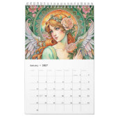Osternengel im Art Nuovo Stil 2025 Kalender (Jan 2027)