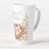 Osternest mit Eiern Milchtasse (Rechte Ecke)