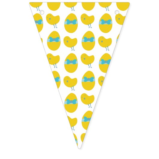 Osternhuhn und -ei wimpelkette (Zweite Fahne)