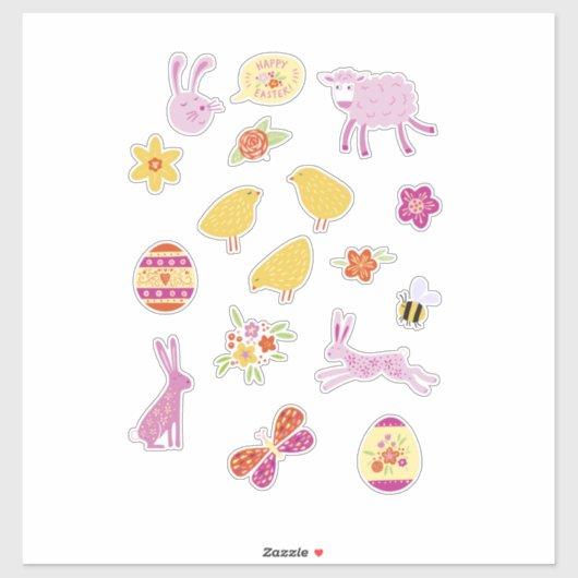 OsterNiedlich Aufkleber (Blatt)