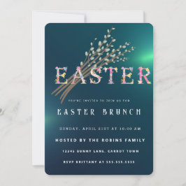 OsterNiedliche Blume Einladung