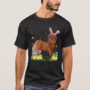 Osternmink Bunny Egg Jagd Mink Ostern Sonntag T-Shirt