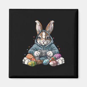 Osterntag Bunny Egg Funny Boys Girls Kinder Gamer Magnet