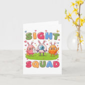 Osteroptometriker-Hoppingoptischer Karte (Gelbe Blume)