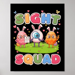 Osteroptometriker-Hoppingoptischer Poster