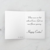 Osterorchid Feiertagskarte (Innenseite)