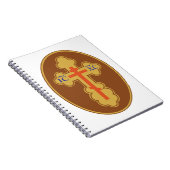 Osterorthodoxe Kreuz Notizblock (Rechte Seite)