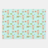 Osterpackpapier Geschenkpapier Set (Vorderseite)